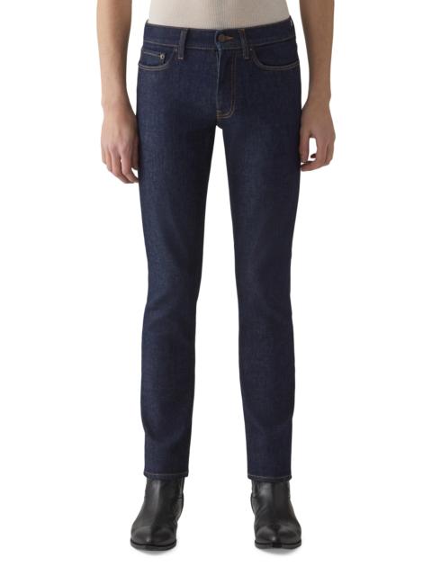 BLK DNM Men's Stretch-Denim Mid-Rise Slim-Fit Jeans - Blue Rinse