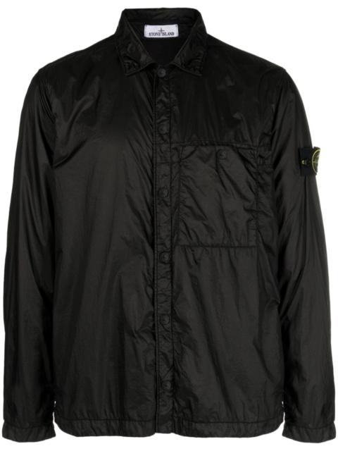 Stone Island Compass-motif shirt jacket