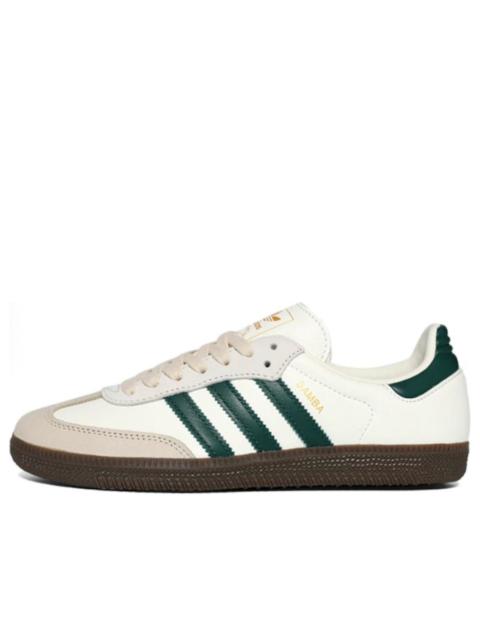 adidas (WMNS) adidas Samba OG 'Off White Collegiate Green Sand Strata' JR8843
