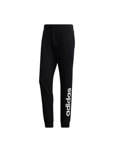 adidas neo M Essential LOGO Pants - Black GJ8923