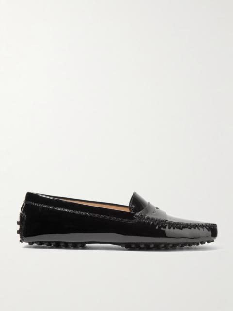 Tod's 도시 Gommino 특허 가죽 moccasins