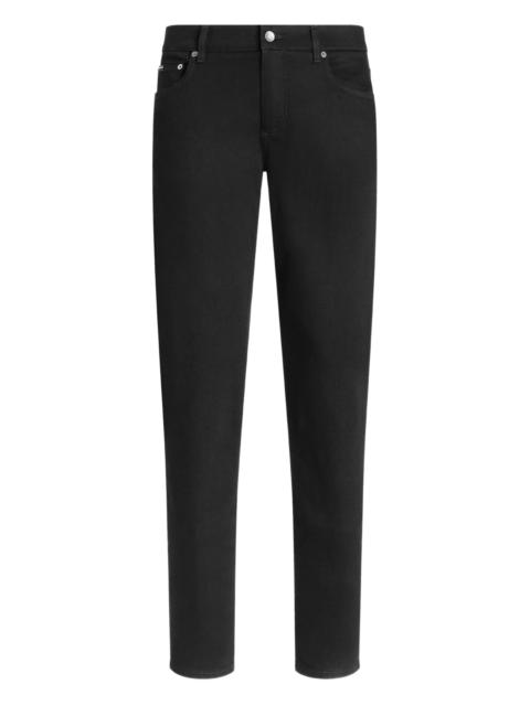 Dolce & Gabbana Dolce & Gabbana Logo Patch Denim