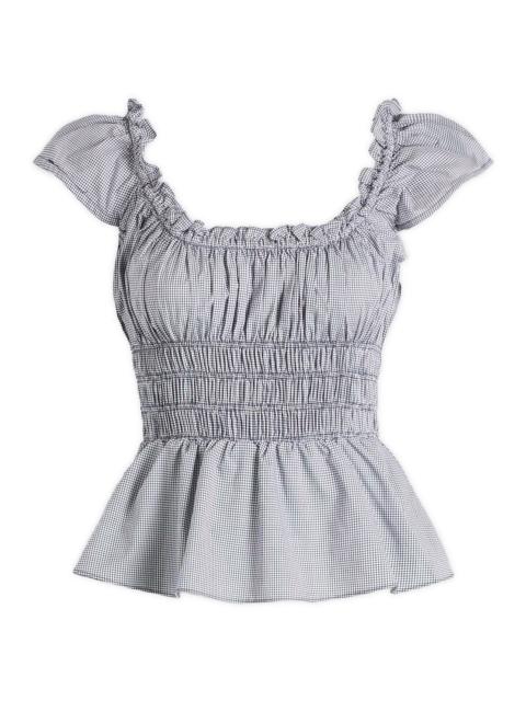 FAITHFULL Faithfull The Brand Janne Gingham Top