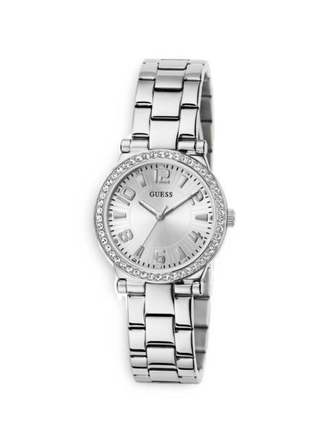 GUESS USA crystal bezel 30mm watch