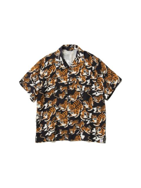 Human Made Human Made Tiger Gauze Aloha Shirt Yellow