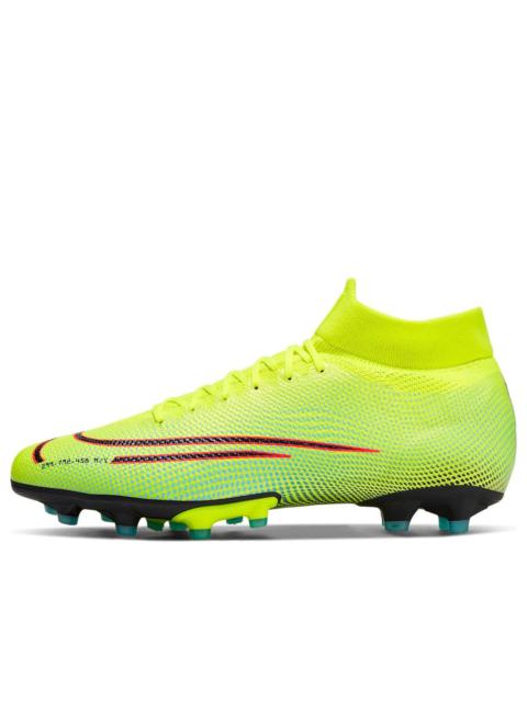 Nike Nike Mercurial Superfly 7 직업적인 MDS AG 인공적인 잔디 직업적인 M 황색 검정 BQ5482-703