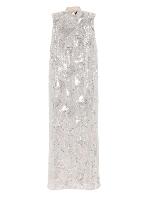 Taller Marmo sequinned maxi dress