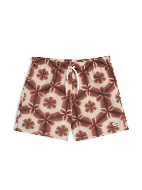 Bather Cocoa Garden Shibori Swim Trunk