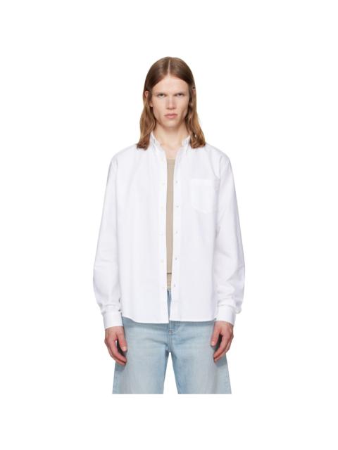 A.P.C. White New Greg Shirt