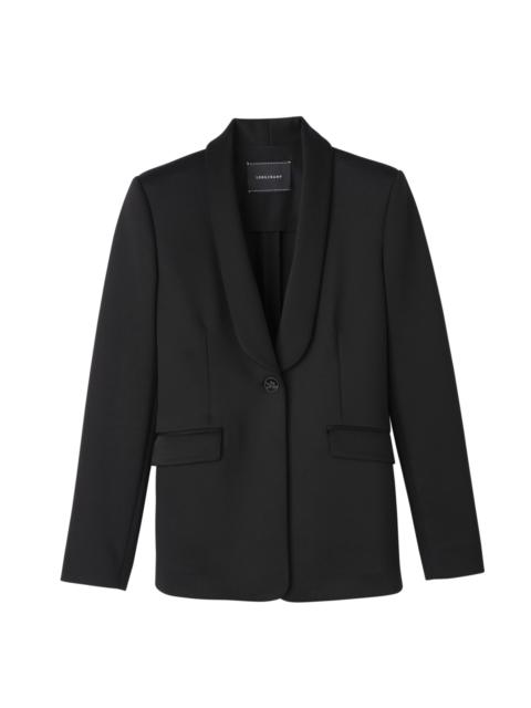 Longchamp Fitted jacket Black - Jersey