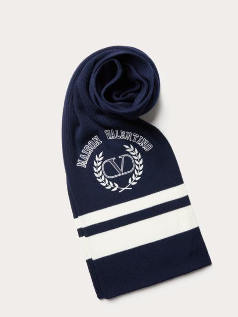 Valentino MAISON VALENTINO WOOL SCARF