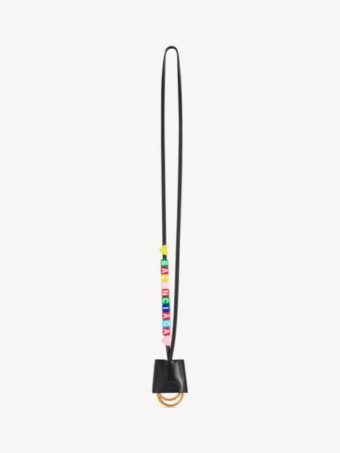 BALENCIAGA Women's Rodeo Charm/cloche Clé in Black/multicolor
