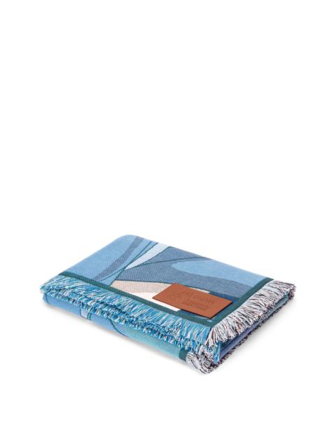 Loewe Chihiro blanket in cotton