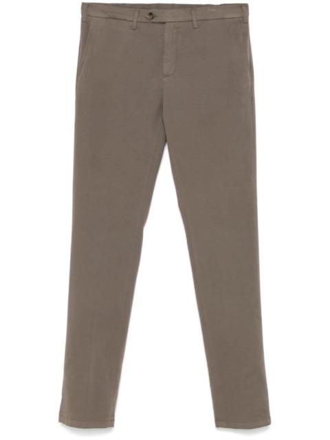 Canali slim-cut chino trousers