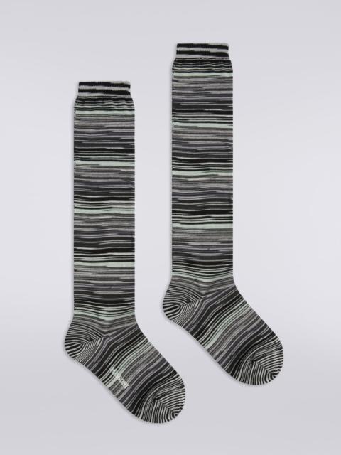 Missoni Slub cotton blend socks