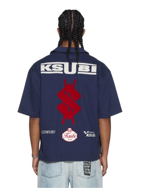 Ksubi ZOOM BOILER SS SHIRT NAVY