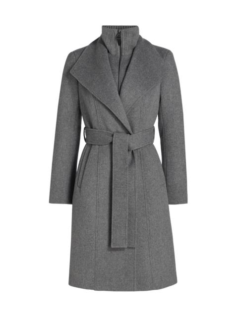 MACKAGE Women's Norita Belted Wool Coat - Carbon Multi
