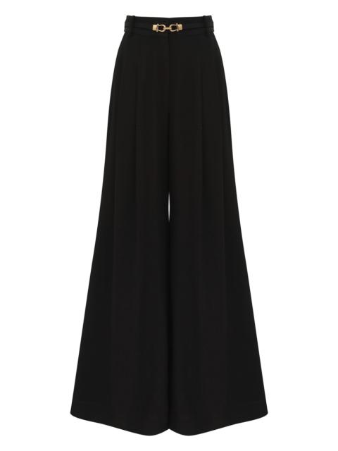 Zimmermann BELTED WIDE LEG PANT
