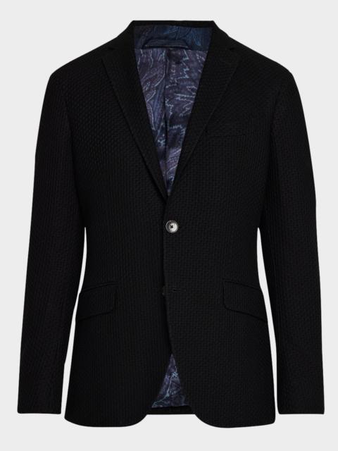 Etro Men's Basic Textured Blazer