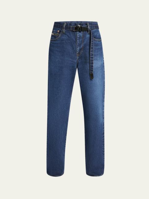 sacai Men's BEYONDEXX Cotton Denim Jeans