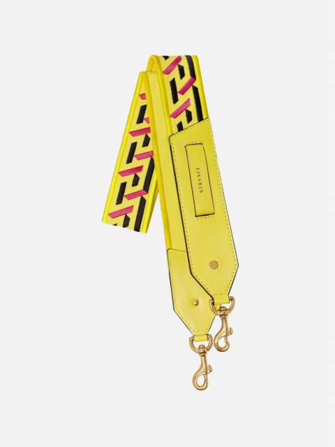 VERSACE La Greca Signature Bag Strap