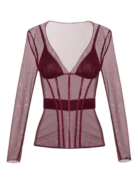 ELISABETTA FRANCHI V-neck top