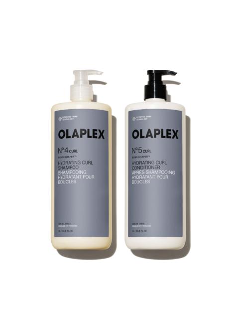 Olaplex HYDRATING CURL SHAMPOO & CONDITIONER LITER SET
