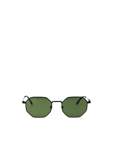 LACOSTE geometric-frame sunglasses