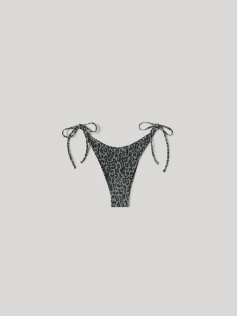 Palm Angels LEOPARD BRAZILIAN BIKINI