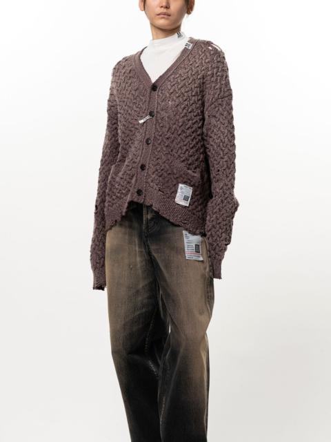 Maison MIHARAYASUHIRO Sun Faded Like Knit Cardigan