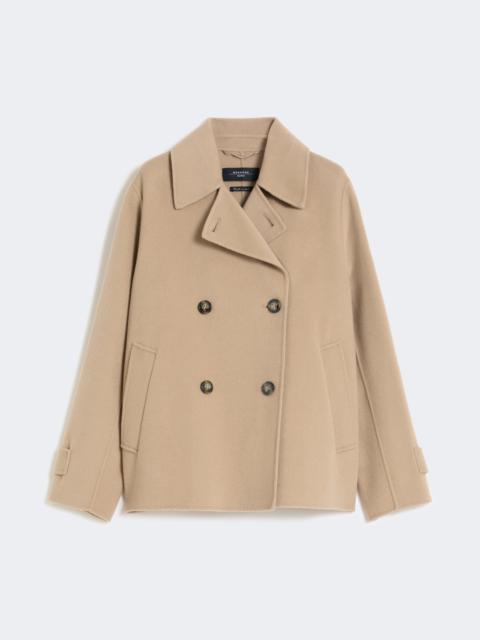 WEEKEND Max Mara FANTINO Double-breasted wool-blend pea coat - CAMEL