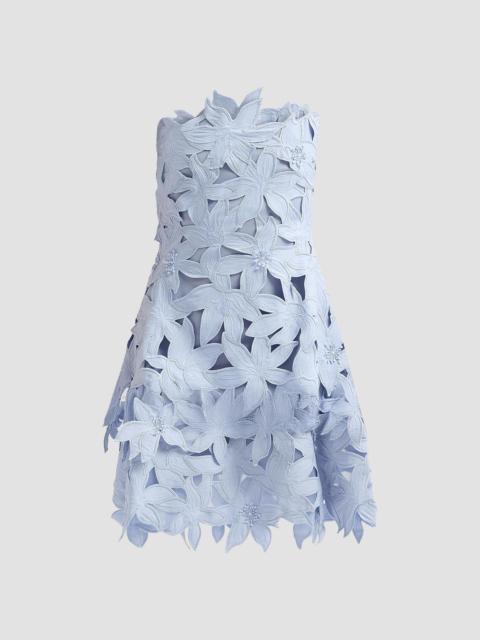 SIMKHAI Women's Miri Bustier Mini Dress - Periwinkle Sky