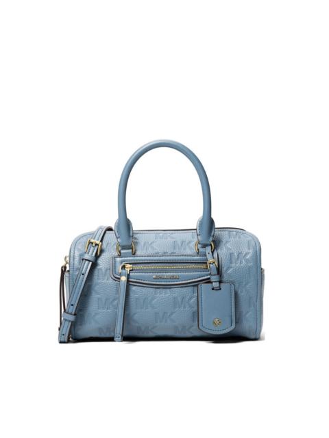 MICHAEL KORS logo-debossed pebbled tote bag