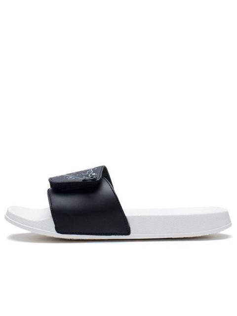 Li-Ning Li-Ning Slipper Slides 'Black White' AGAS001-1
