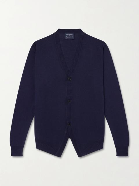 JOHN SMEDLEY Bill Nighy Merino Wool Cardigan