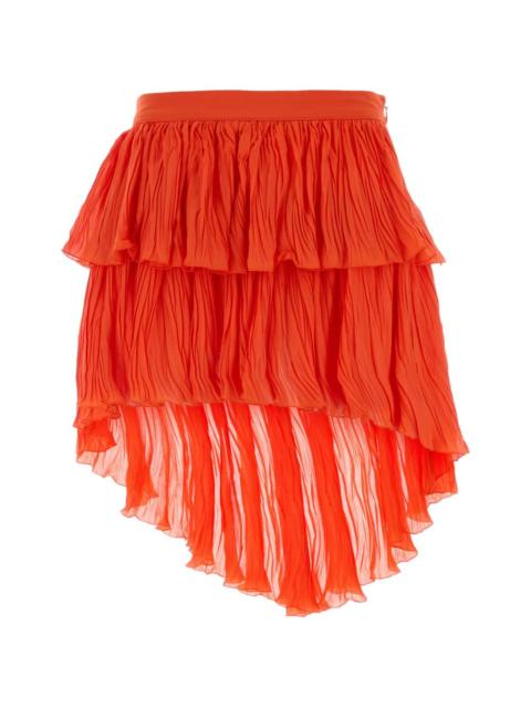 Blumarine tiered mini skirt