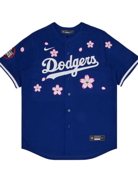 Nike MLB World Tour Tokyo Series 2025 Dodgers Tokyo Away Jersey "Takashi Murakami Blue" LM25 LDA2 MUA XEP