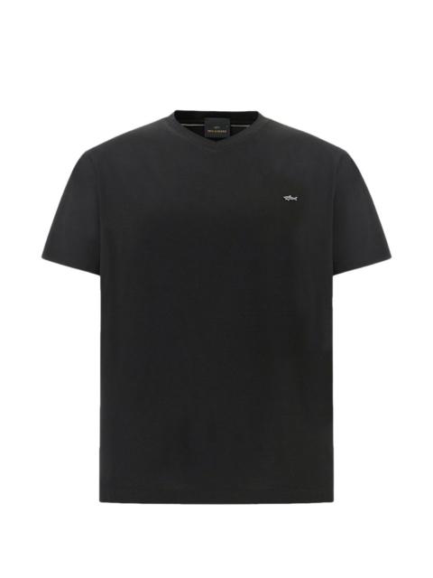 Paul & Shark mercerised V-neck T-shirt