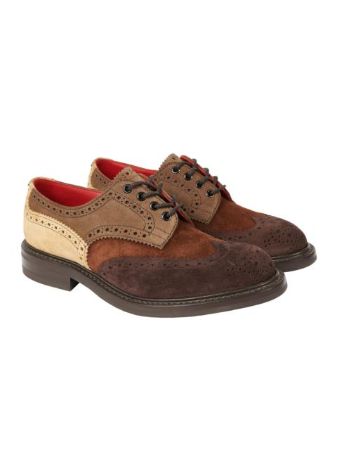 PALACE PALACE TRICKER'S COUNTRY BROGUE SUEDE MULTI