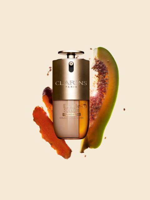CLARINS DOUBLE SERUM® Foundation: Luminous Foundation with Skincare Benefits