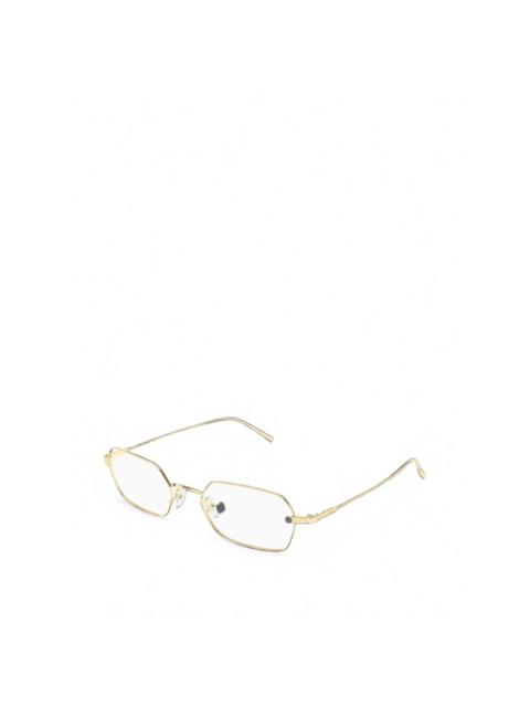 SAINT LAURENT geometric-frame glasses
