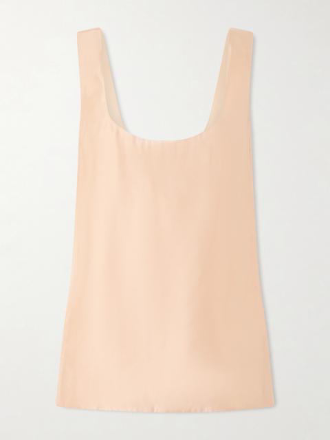 KHAITE Parker Satin-twill Tank