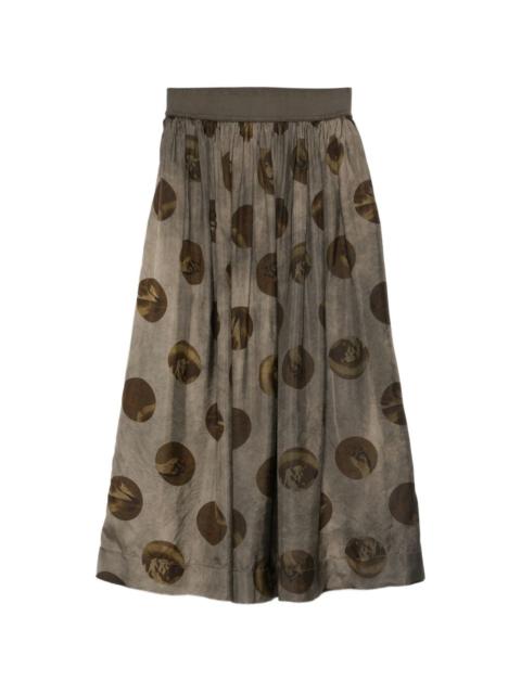 UMA WANG print skirt