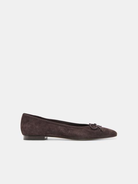 dolce vita CELIO BALLET FLATS WALNUT SUEDE