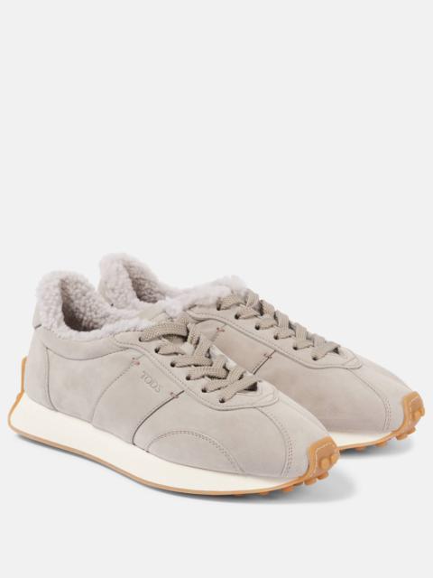 Tod's T Vintage suede sneakers
