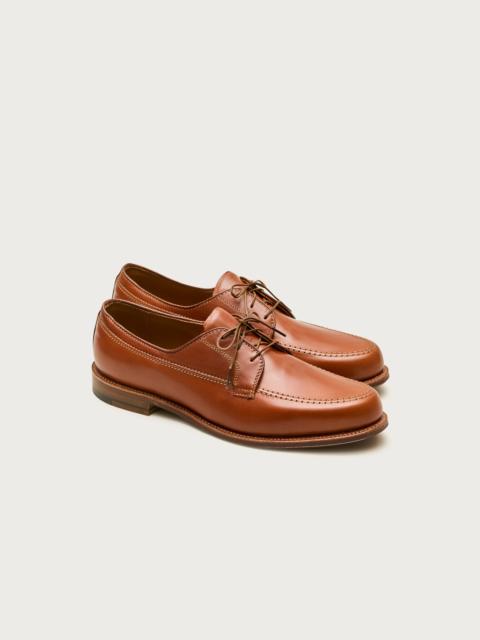 Alden Alden® for J.Crew three-eye bluchers in leather