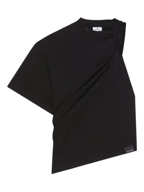 courrèges Asymmetric Twist Top