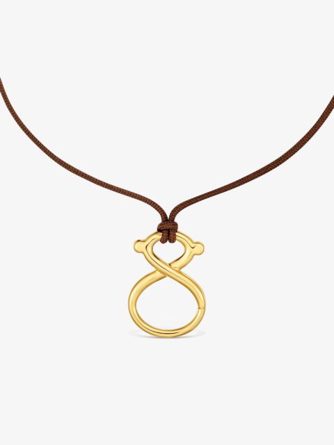 TOUS Long Necklace with 18kt gold vermeil and cord TOUS Infinity
