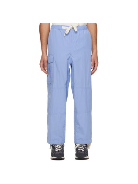 Blue Easy Cargo Pants