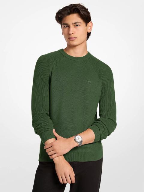 MICHAEL KORS Wool Blend Crewneck Sweater